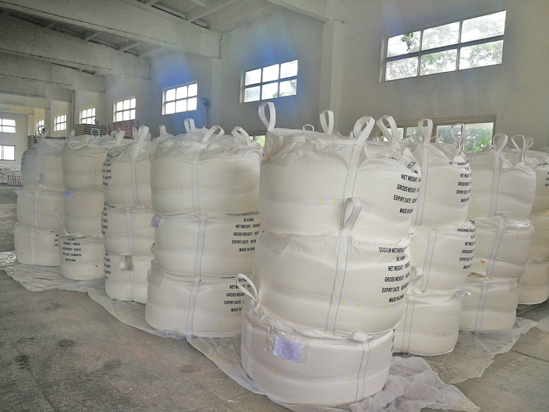 Sodium Metabisulfite 1000kg storage